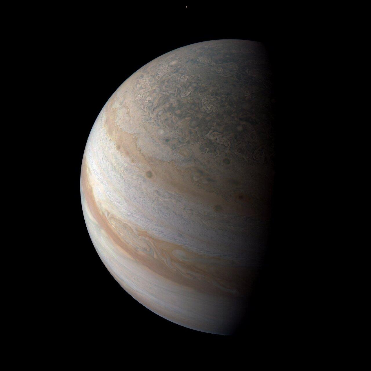 Latest Jupiter Photo Released by NASA Staff