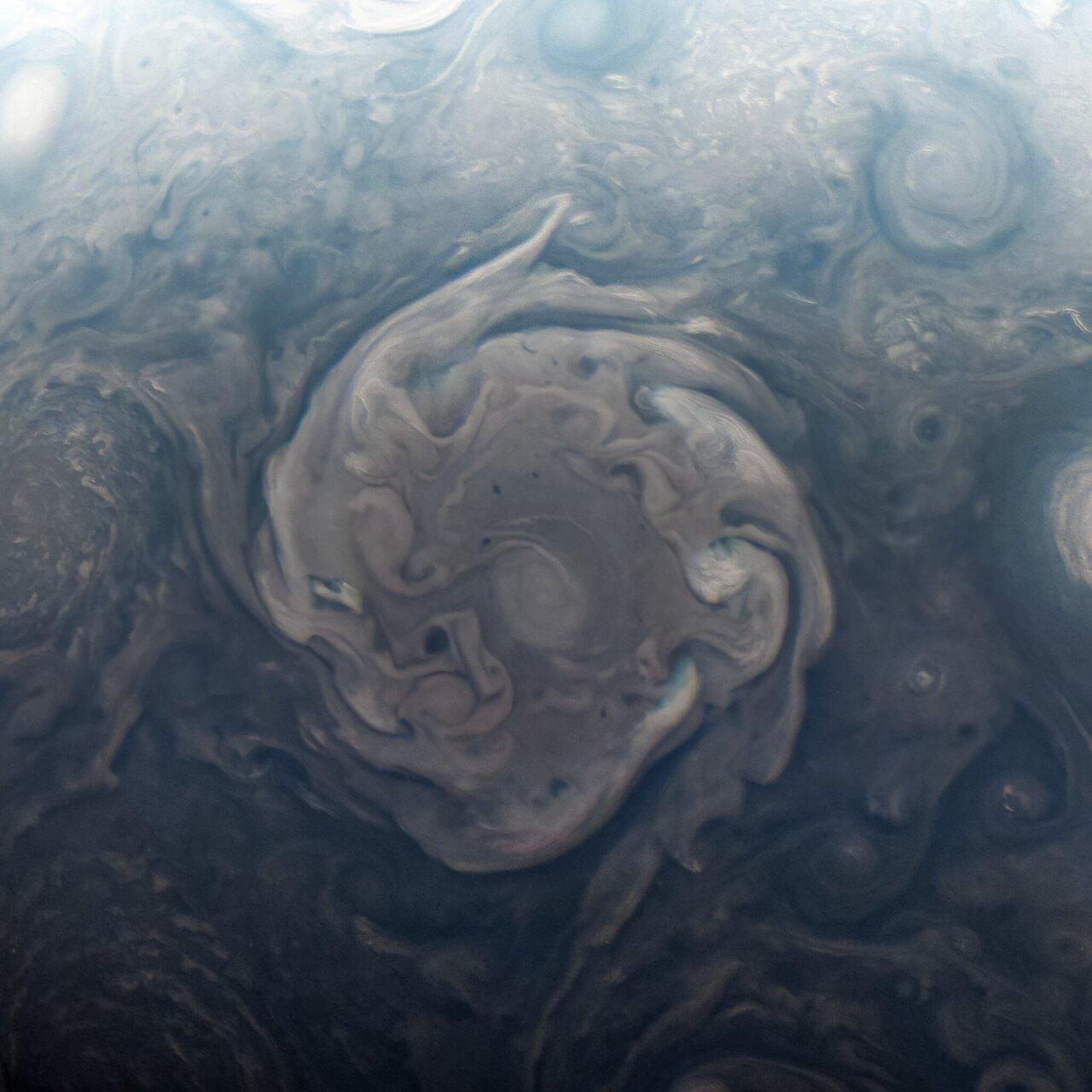 Latest Jupiter Photo Released by NASA Staff