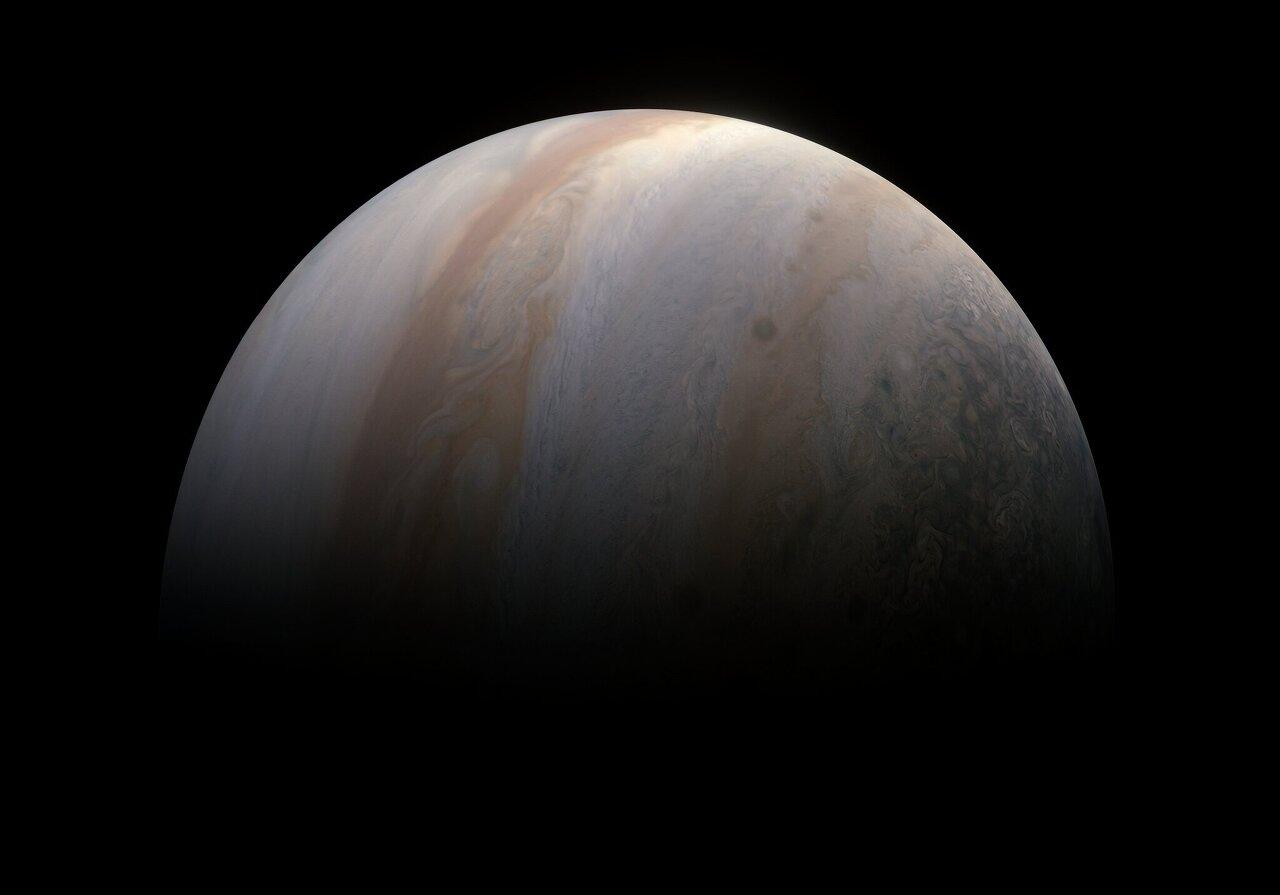 Latest Jupiter Photo Released by NASA Staff