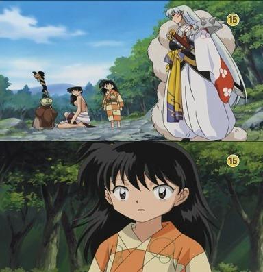 The best scene in Suabinuyasha