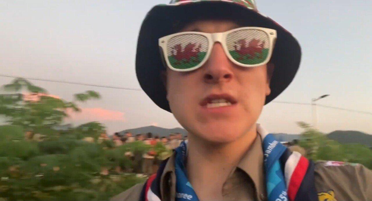 Welsh YouTuber on Jamboree