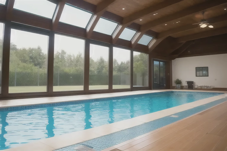 Indoor swimming pool GIF