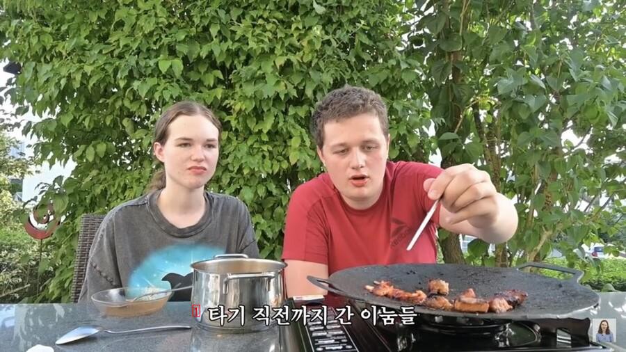 Germanic people who are serious about grilling meat