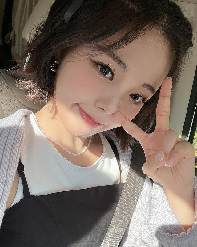 Park Hyewon's pretty face shot