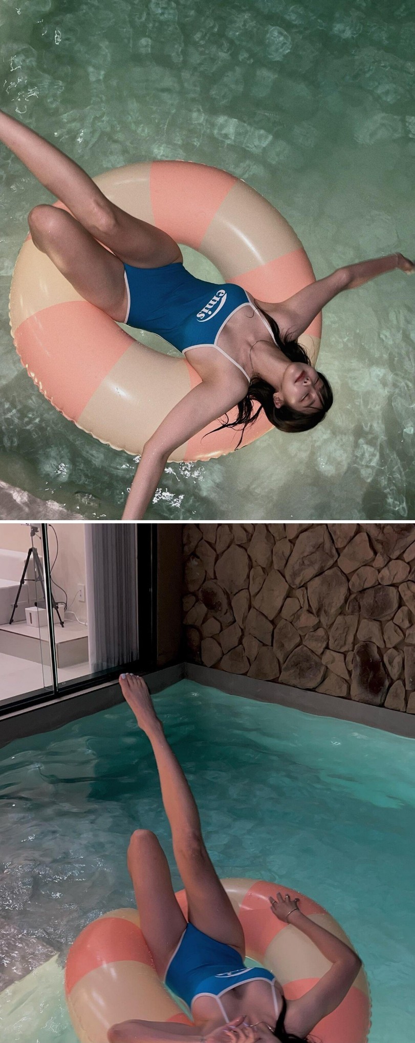 (SOUND)Kim Newda Wife BJ Hyangyi Swimming Pool Dress Swimming suit body ㅗㅑㅑ
