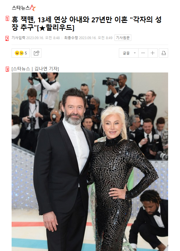 Hugh Jackman is divorced