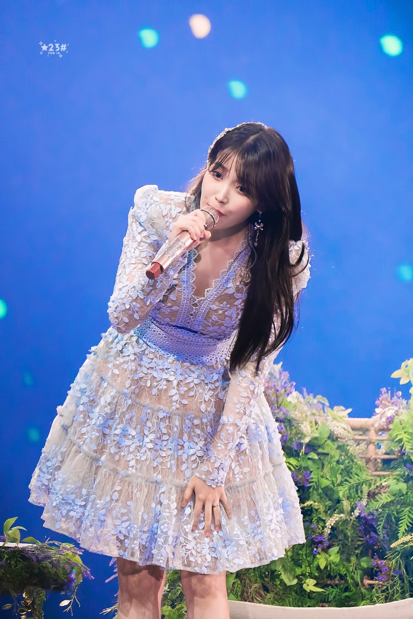 (SOUND)IU! IU fan concert GIF! 1 picture