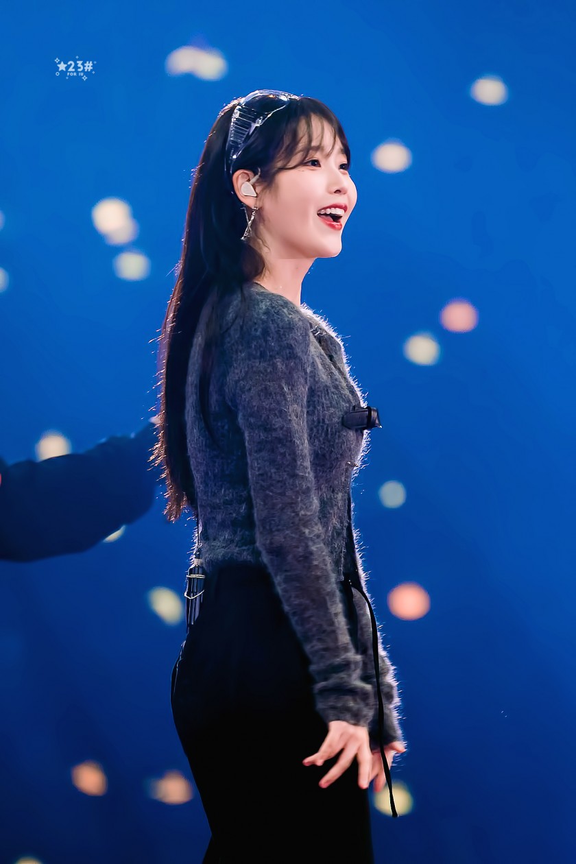 (SOUND)IU! IU fan concert GIF! 1 picture