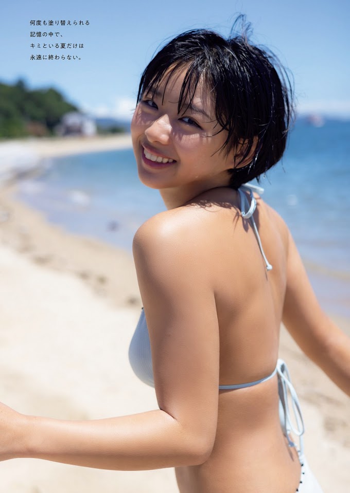 Born in 2004, Gravia model Kuwajima Miku pictorial