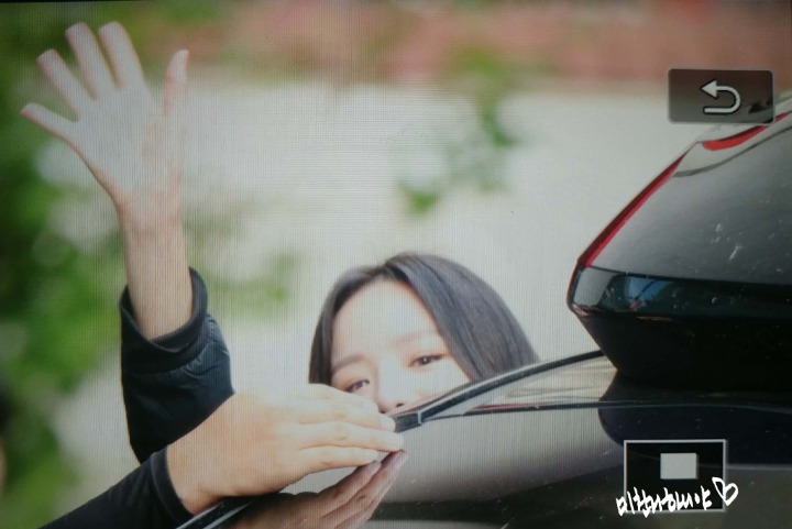 Solji appeared yesterday after a long time