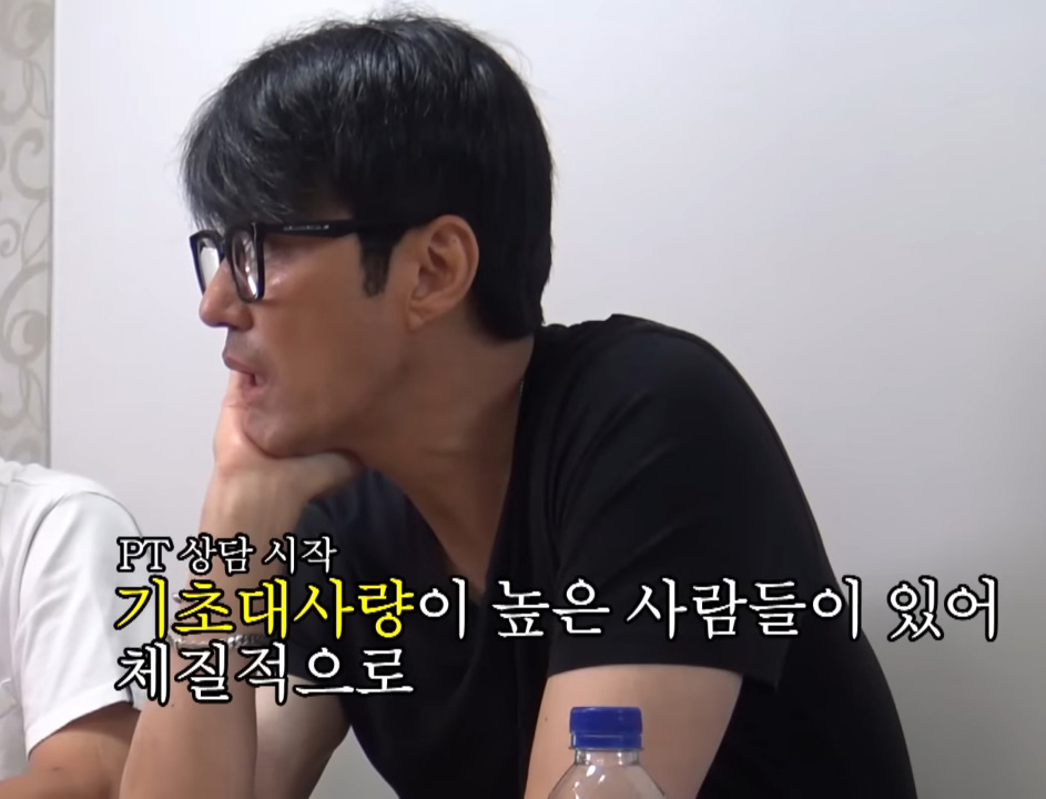 What does Cha Seung Won want to say to people who get muscular even if they work out a little