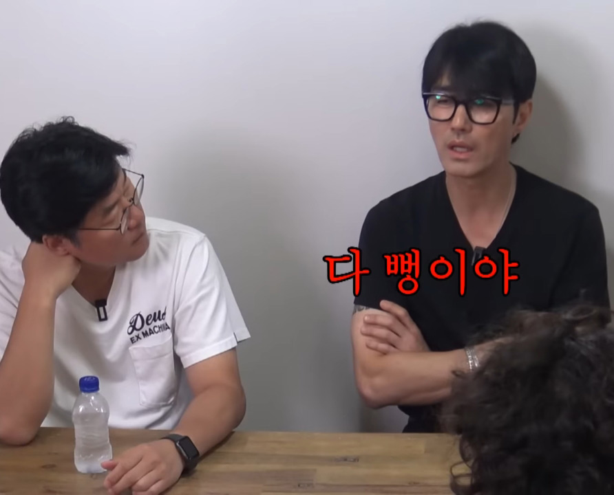 What does Cha Seung Won want to say to people who get muscular even if they work out a little