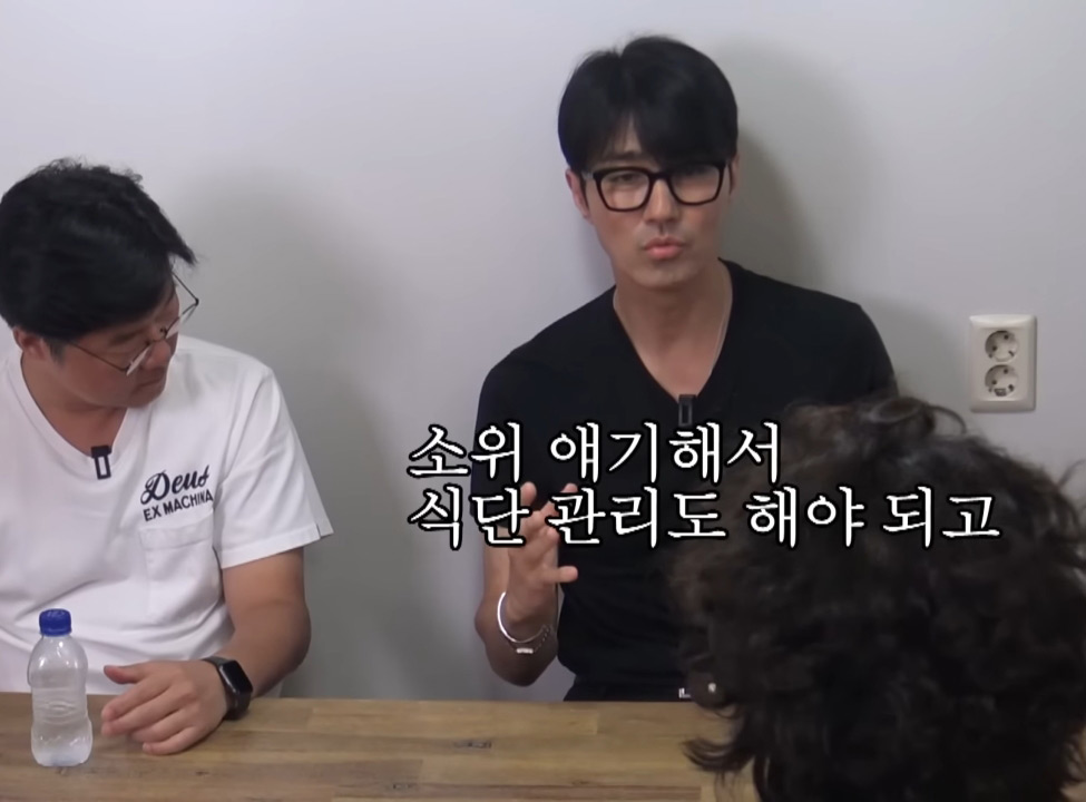 What does Cha Seung Won want to say to people who get muscular even if they work out a little