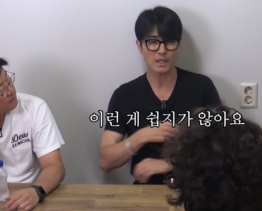 What does Cha Seung Won want to say to people who get muscular even if they work out a little