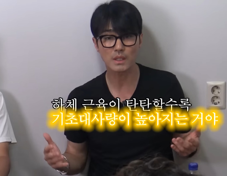 What does Cha Seung Won want to say to people who get muscular even if they work out a little