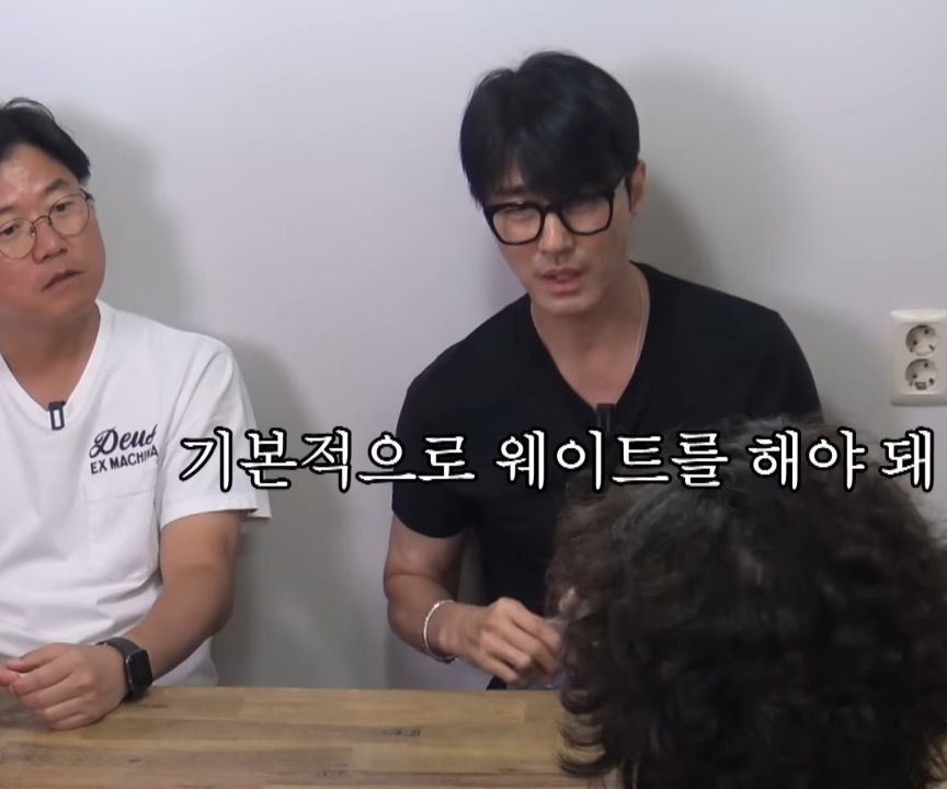 What does Cha Seung Won want to say to people who get muscular even if they work out a little