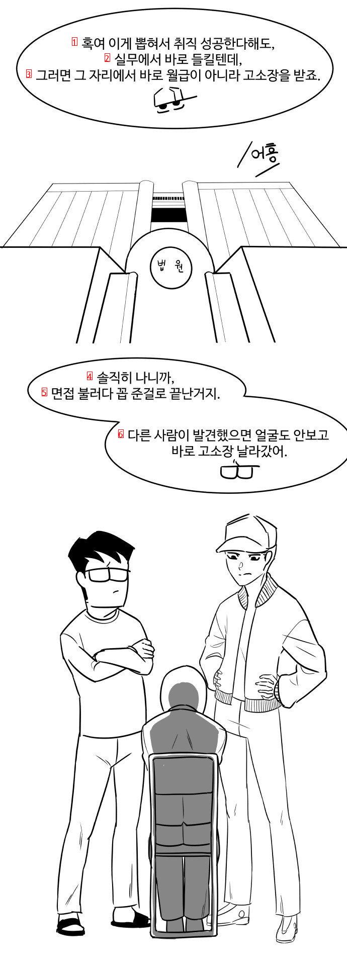 Manhwa, who openly picks him out and drives him out of a true-life interview