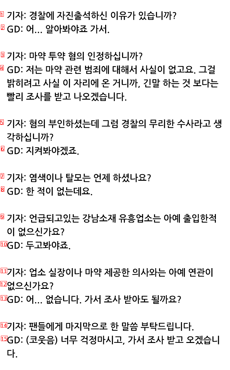 GD reporter interview content gif