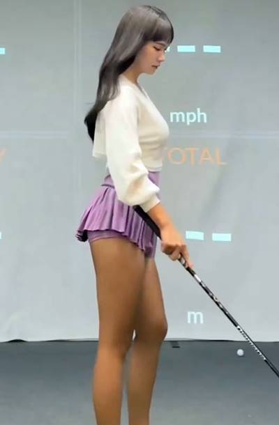 KLPGA Kim Eun-sun Pro Strong Honey Thigh Powerful Swing ㅗㅜ