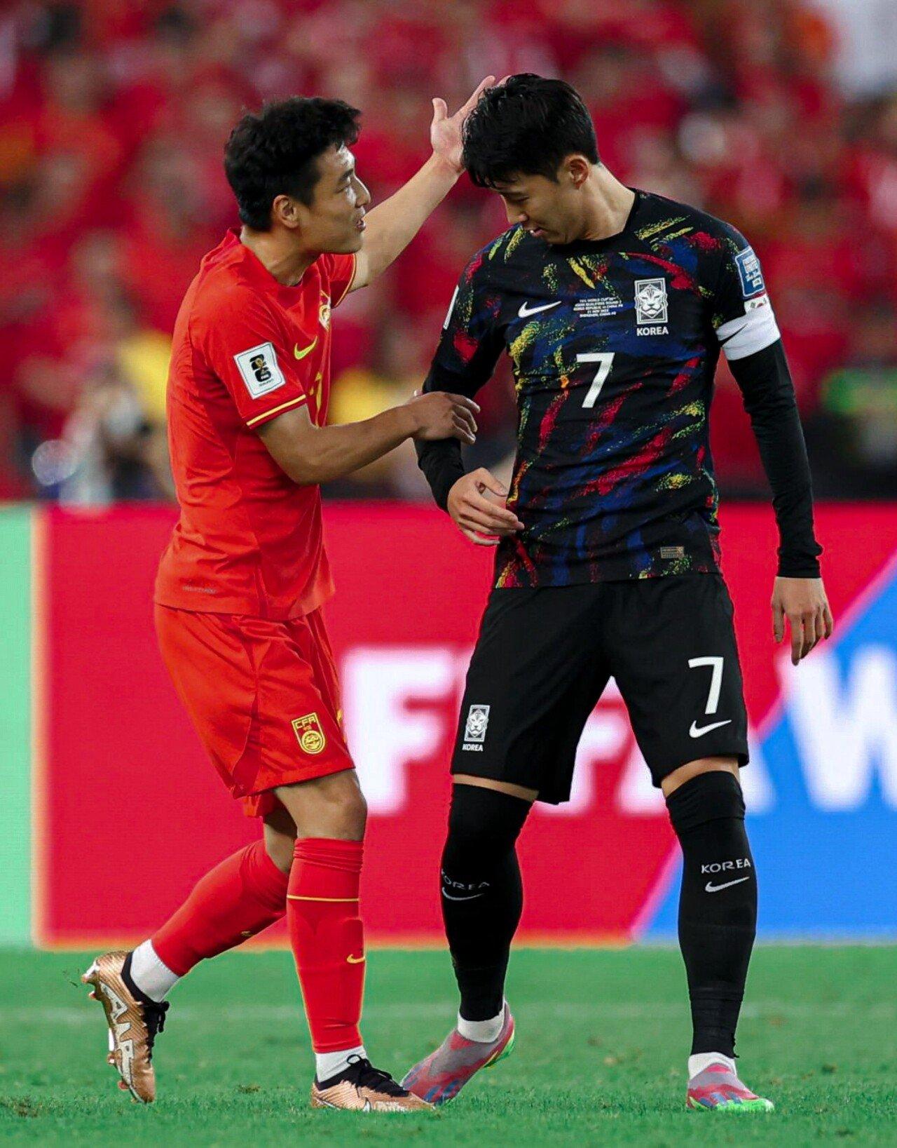 Son Heung-min's expression against Woo-rey who screams