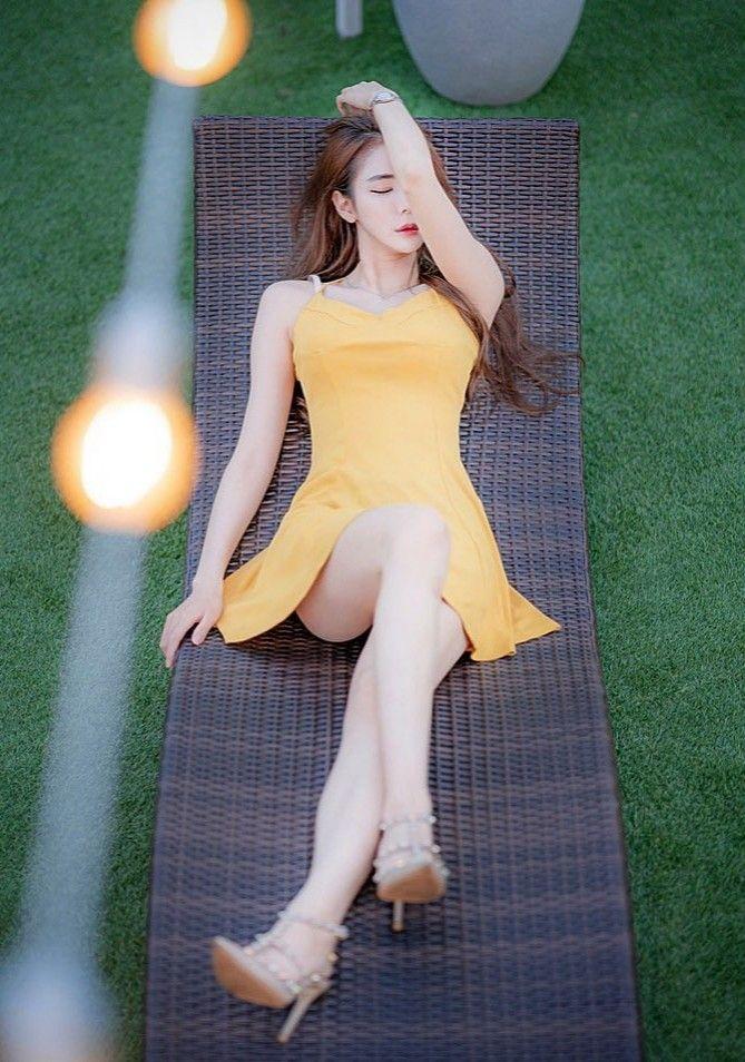 Racing model Kim Seo-ha's heavy breast