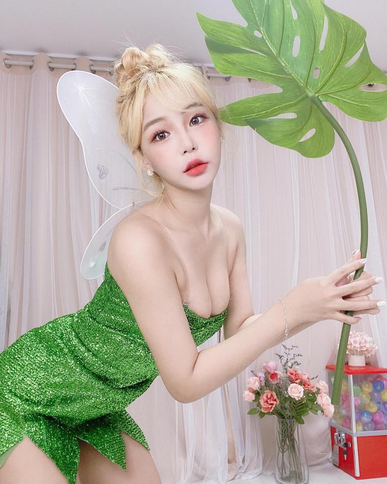 BJ Haru S2 Cinderella Tinkerbell Cosplay Chestnut