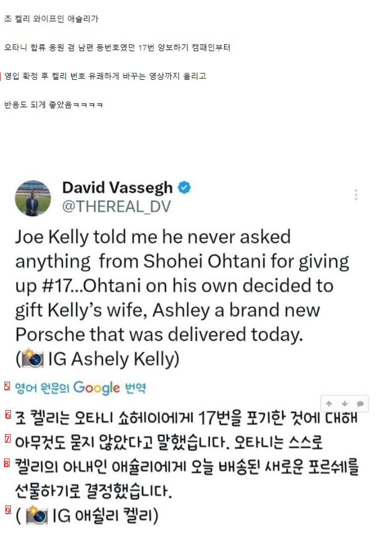 Why Ohtani gifted his teammate's wife a supercar