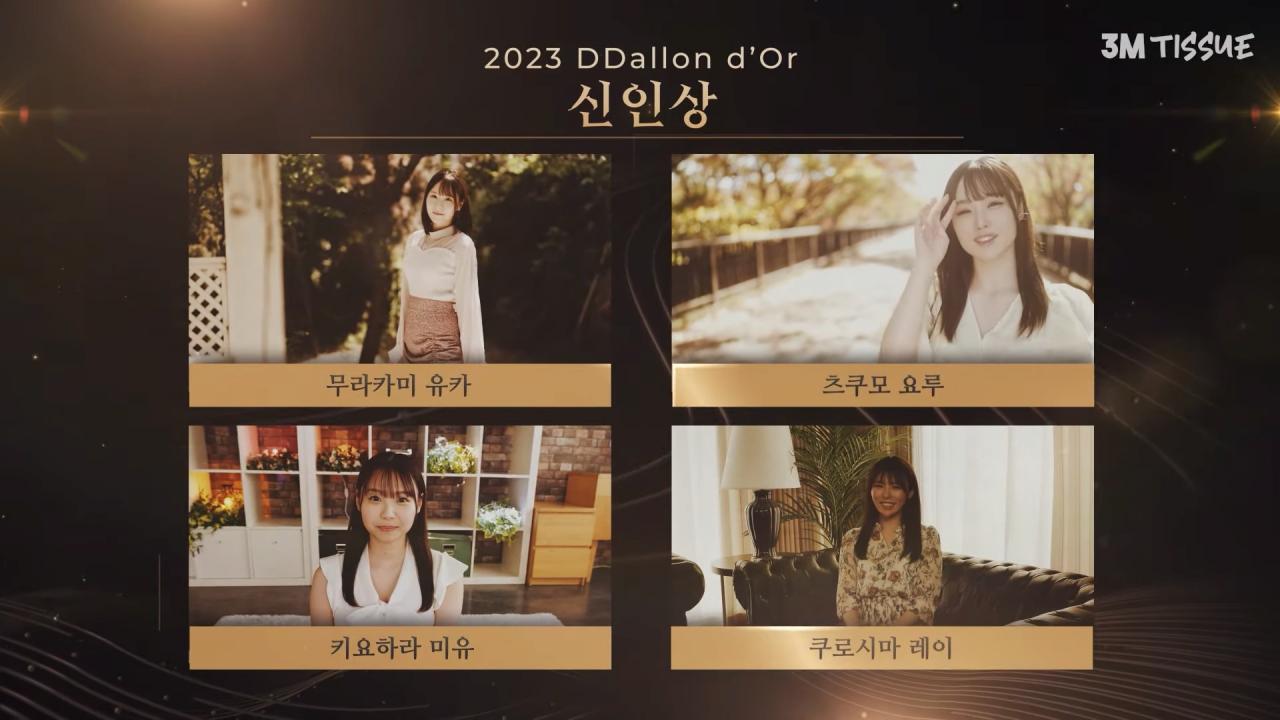 2023 Dallon d'Or Actress of the Year and various winners