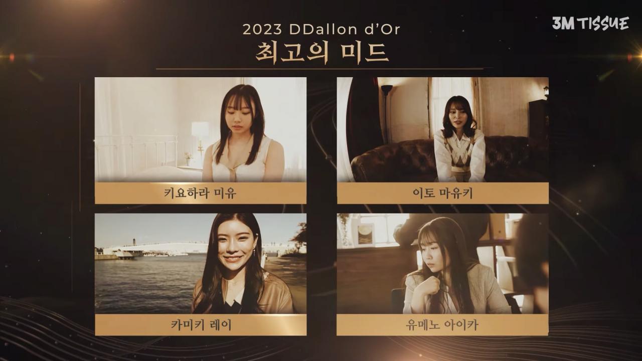 2023 Dallon d'Or Actress of the Year and various winners