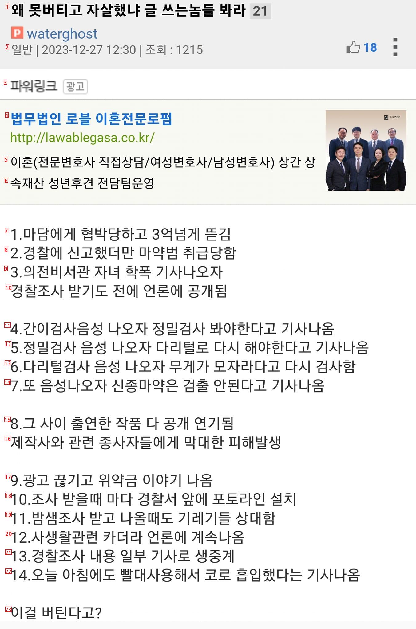 Lee Sun Kyun's case