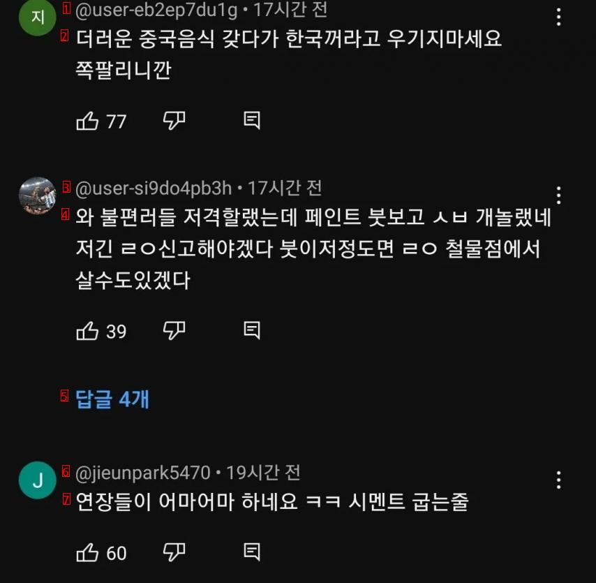 Korean street food controversy posted by 330,000 YouTubers.jpg