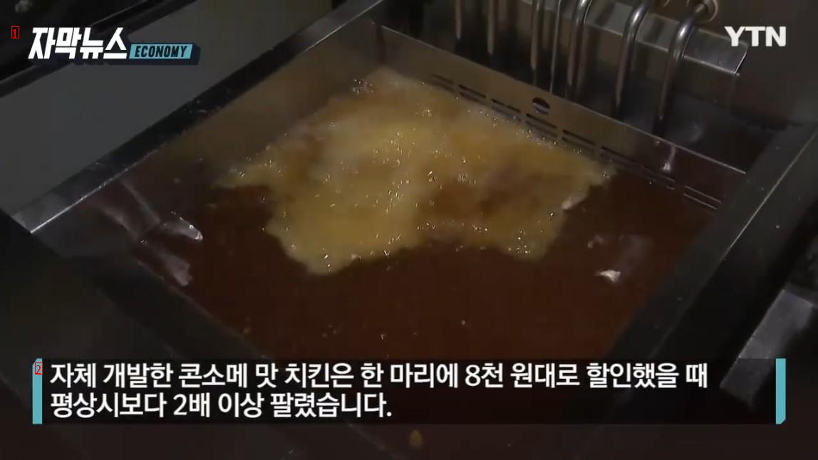 Chicken is popular at a high price of 7,900 won