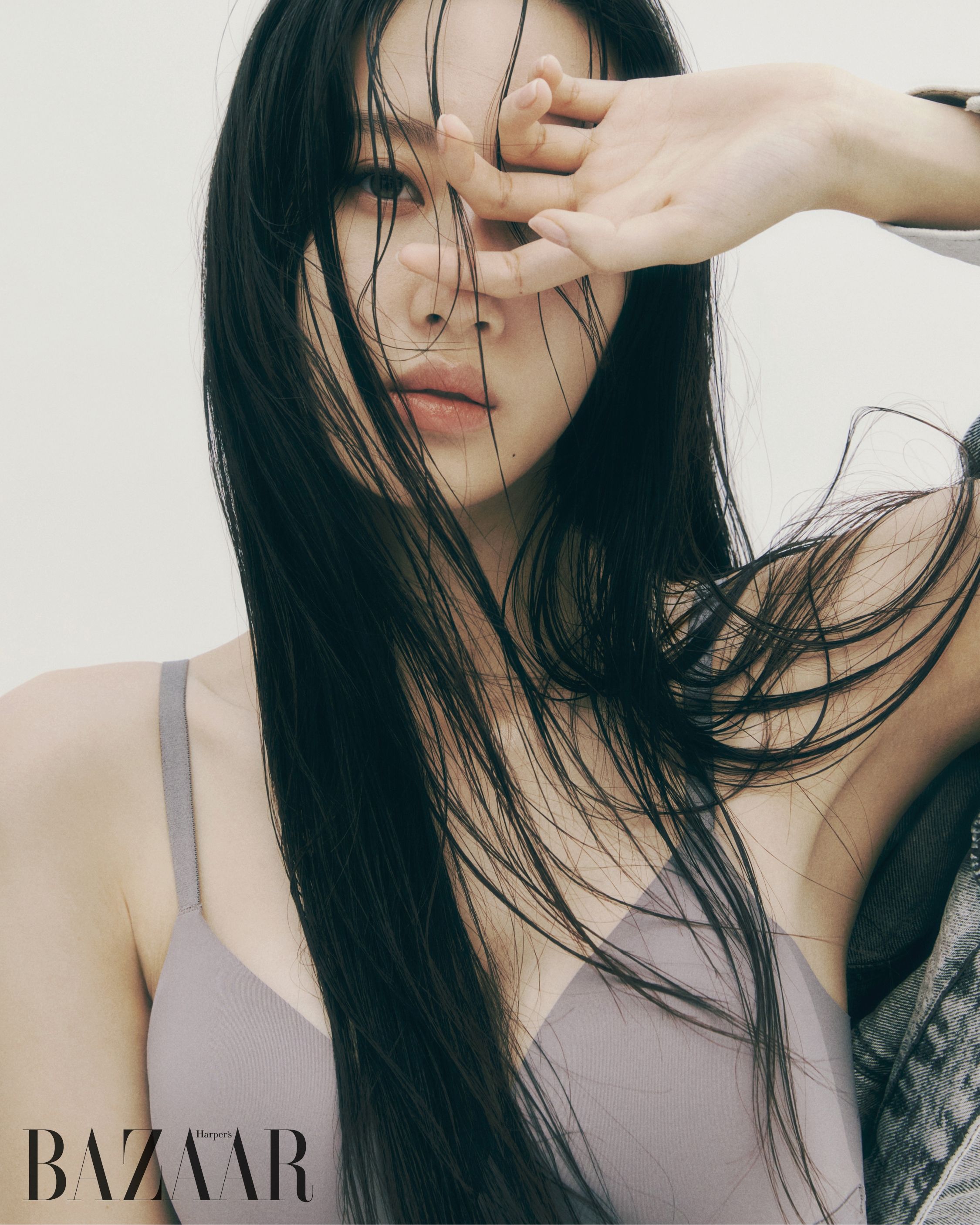 a photo shoot of Moon Ga-young