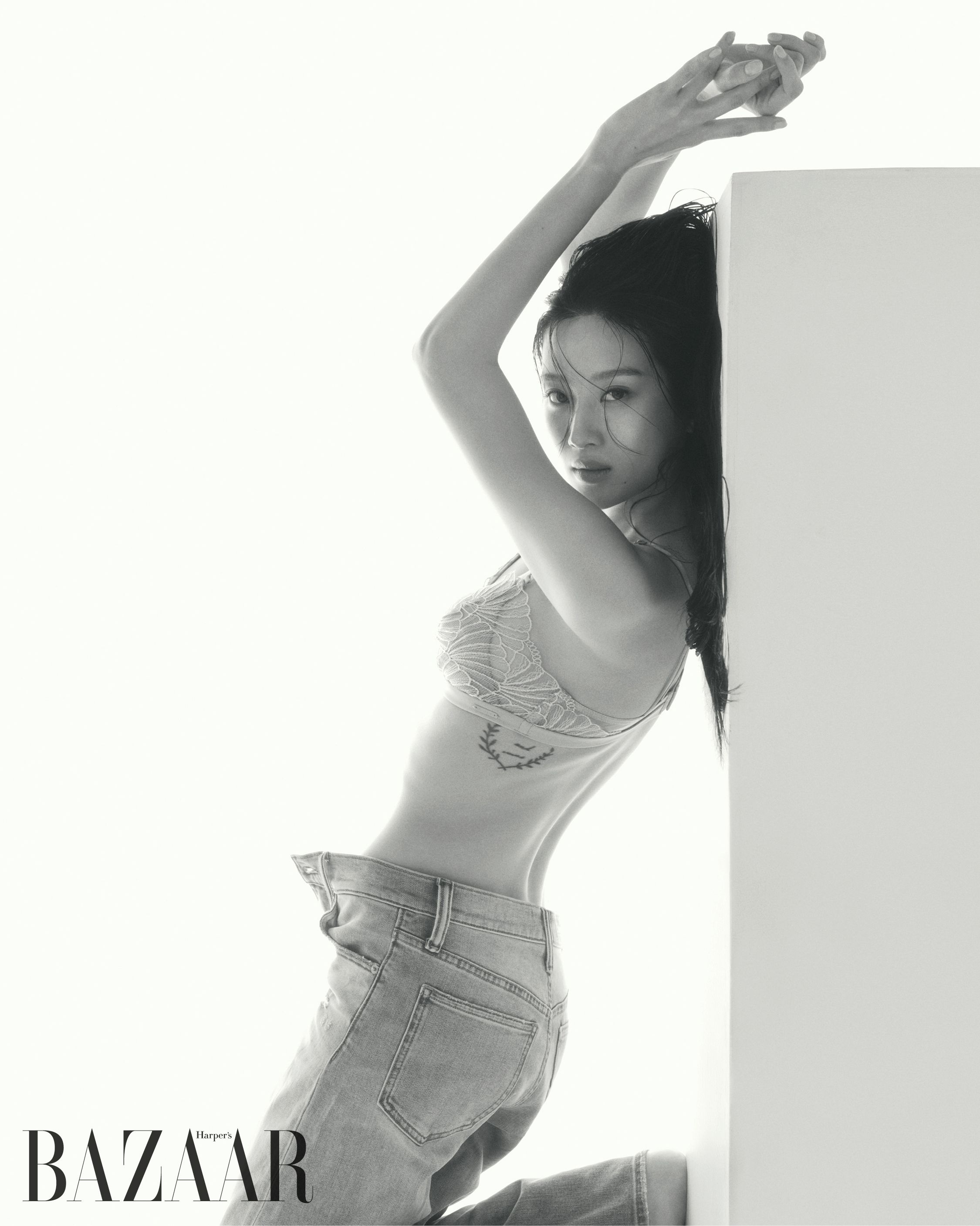 a photo shoot of Moon Ga-young