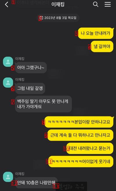 Recent situation of Daejeon civil servant who cheated on a 10-year-old woman.ㄷjjpg