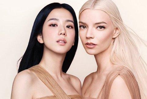 Dior Jisoo Anya Taylor, Asian and Western Beauty