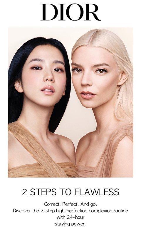 Dior Jisoo Anya Taylor, Asian and Western Beauty