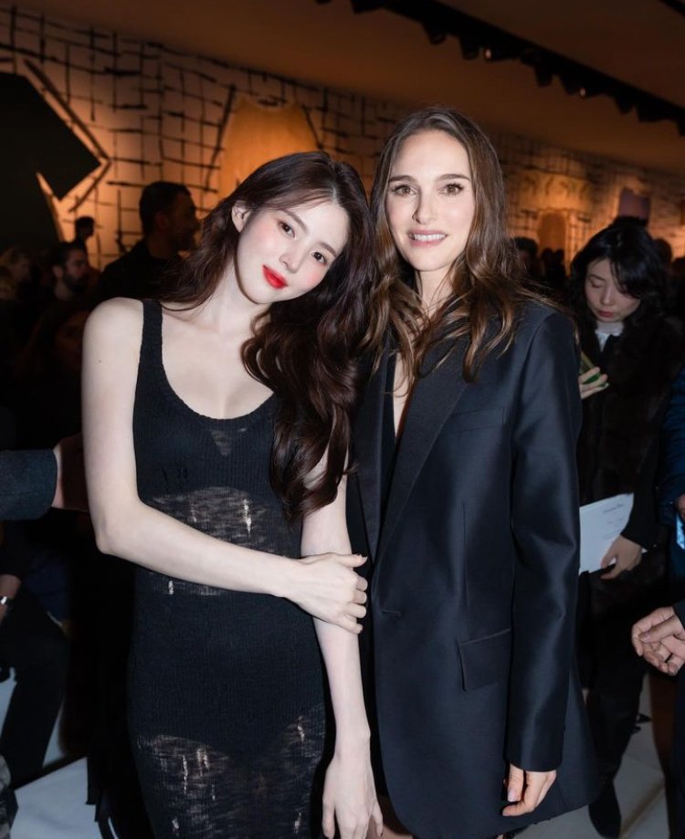 Natalie Portman and Han Sohee