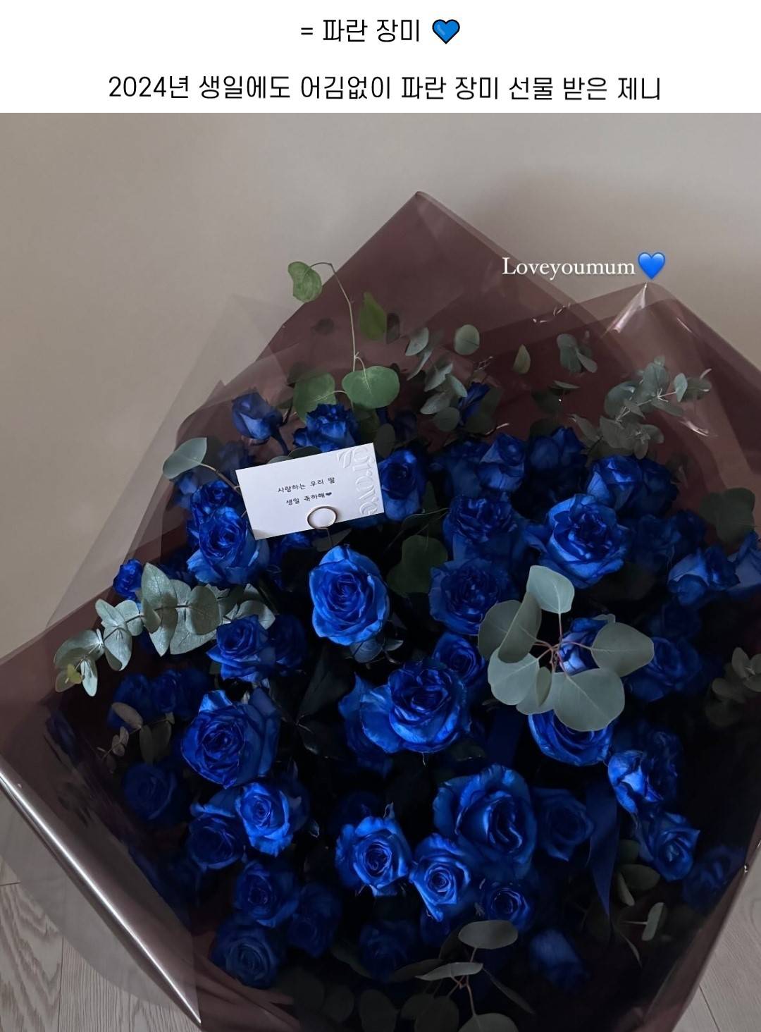 BLACKPINK's JENNIE's present from her mother every birthday