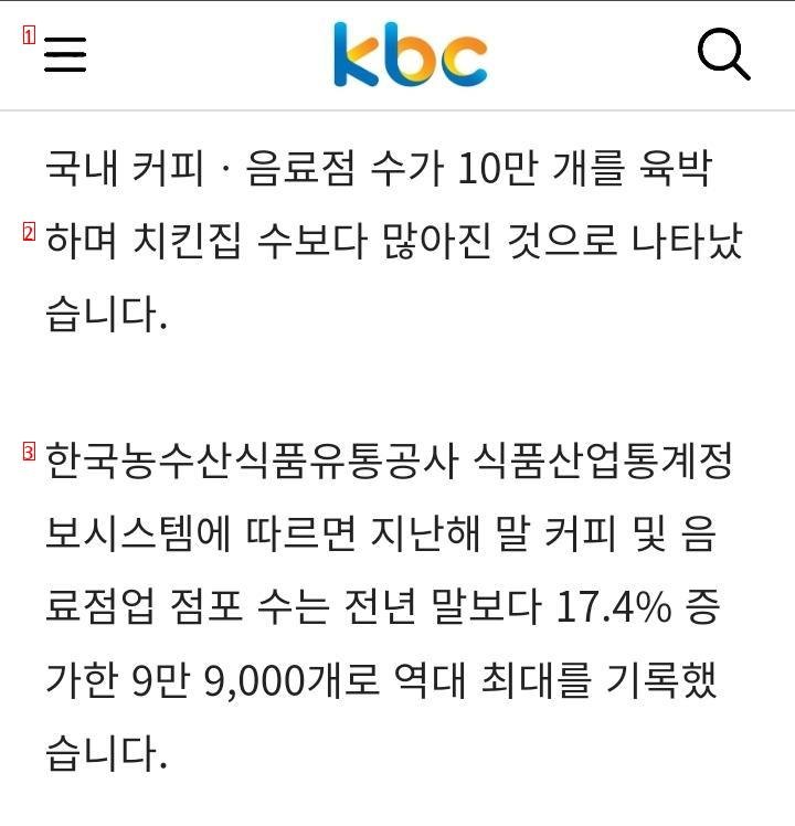 The number of self-employed people in Korea is 5 million