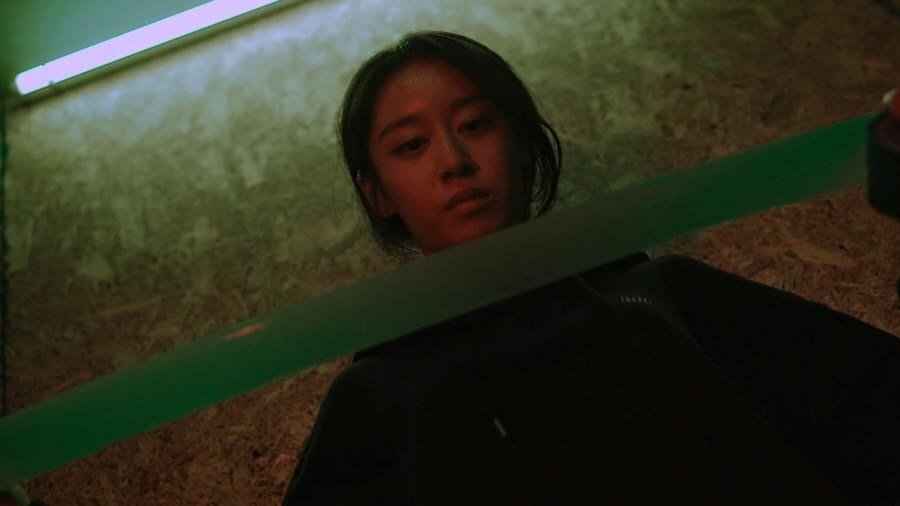 A still cut from the movie starring Teari Jiyeon to be released in March