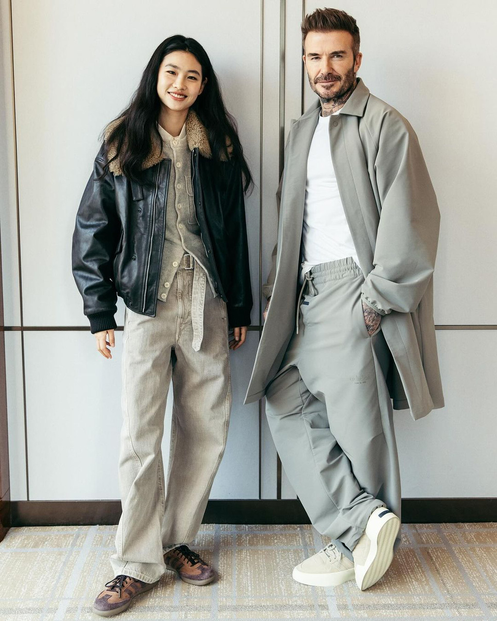 Jung Ho-yeon and Beckham