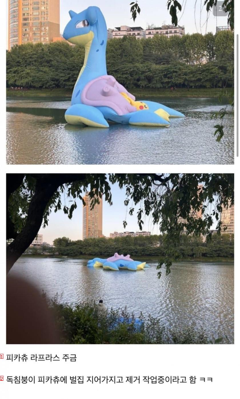 Seokchon Lake Lapras