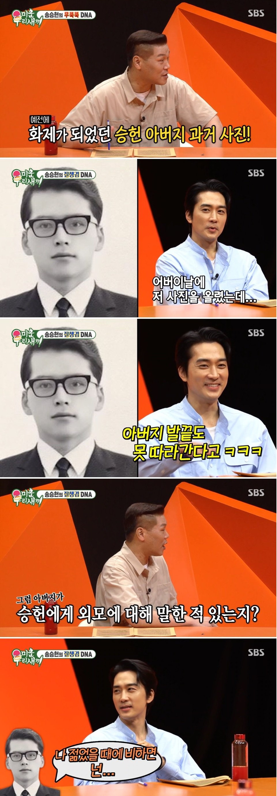 A celebrity who regrets revealing his father's ID photo