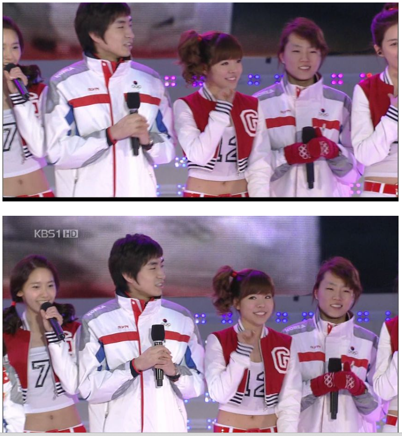 Girls’ Generation Sunny’s expression on stage 14 years ago