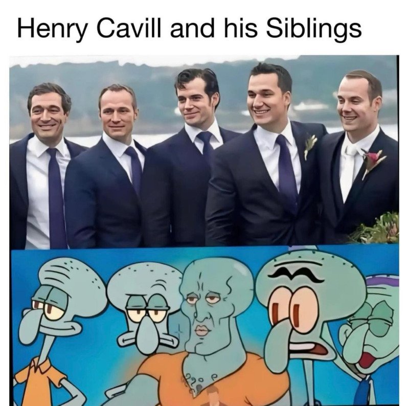Henry Cavill and Brothers