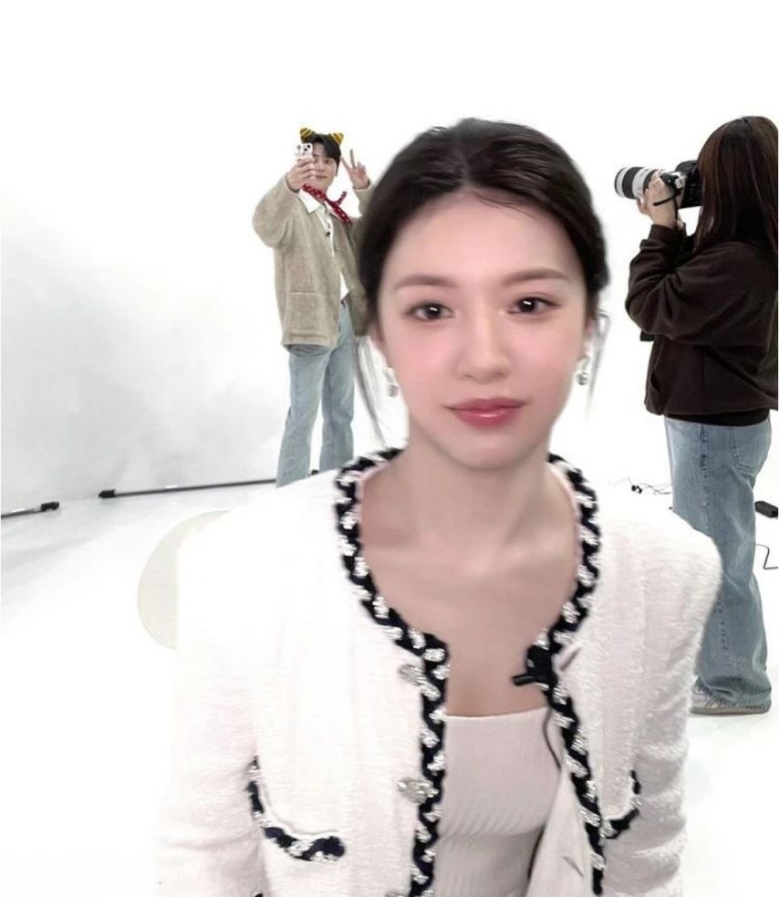 Go Yun-jung's real life, roughly taken by camera