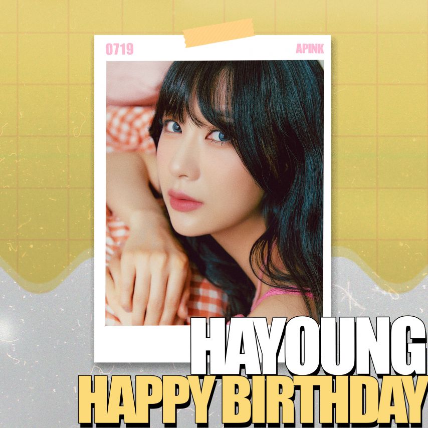 Apink Hayoung's birthday