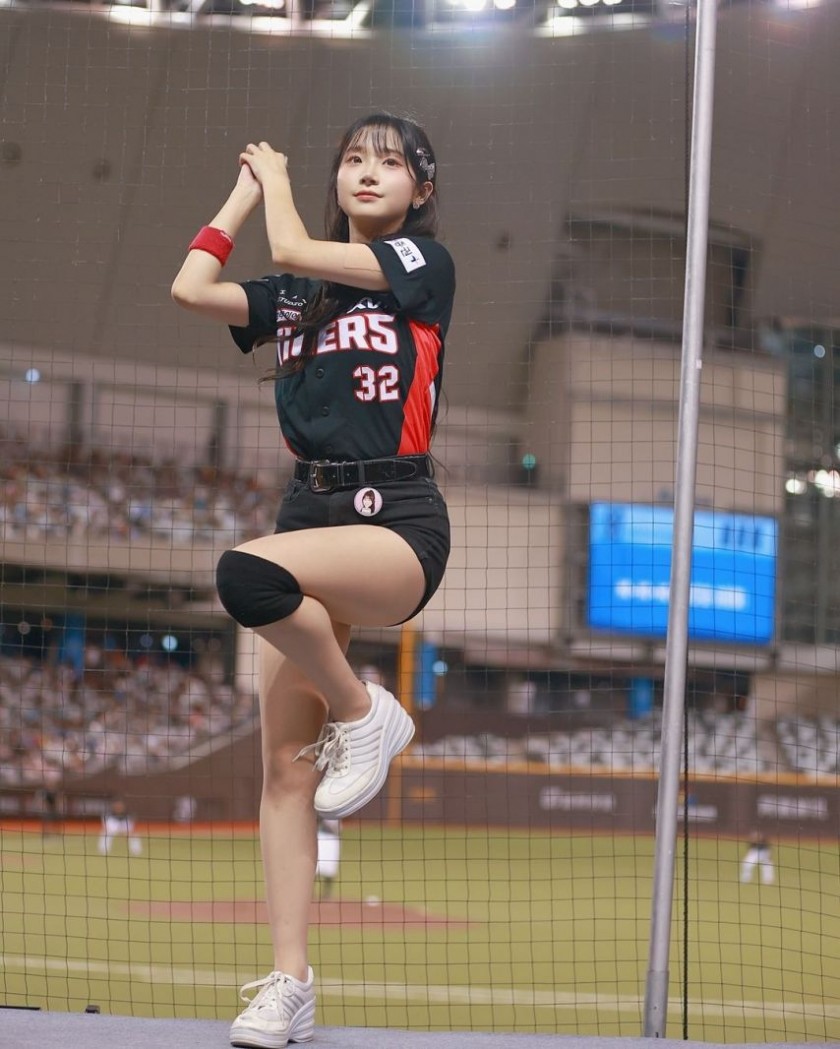 [Cheerleader] A collection of photos of Lee Joo-eun, a cheerleader who went on a business trip to Taiwan