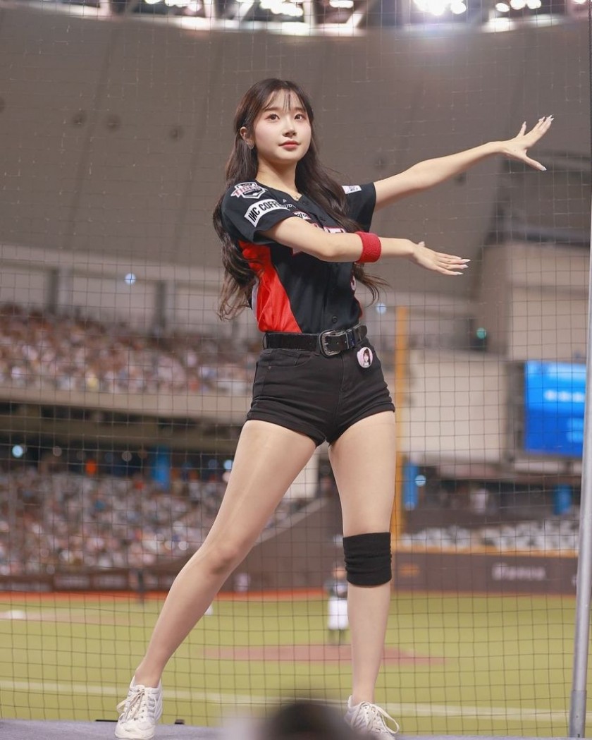 [Cheerleader] A collection of photos of Lee Joo-eun, a cheerleader who went on a business trip to Taiwan